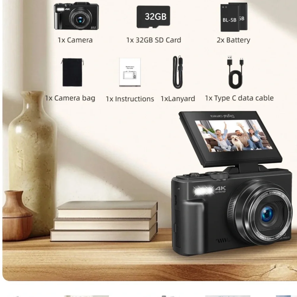 Digital Camera - Black